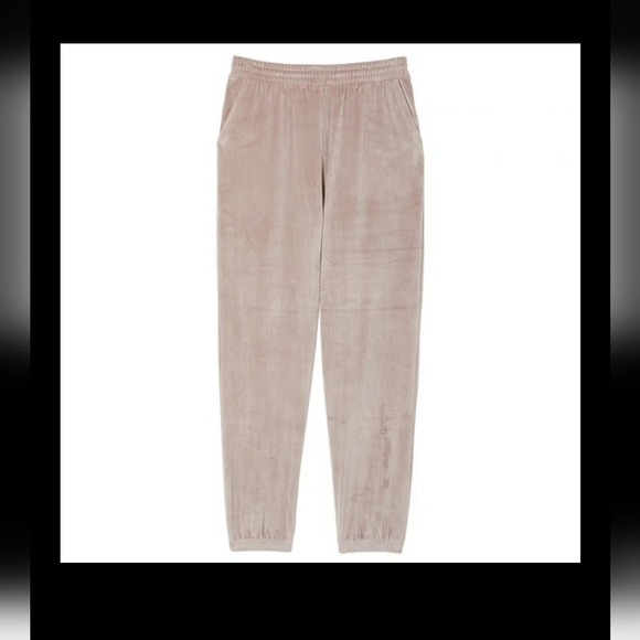 NWT! VICTORIA'S SECRET VELOUR RIBBED LOUNGE PANTS (MED) - Picture 5 of 7